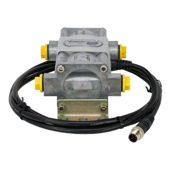 SmartFlex Diesel Flow Meter, 100-600 LPH, Dual-Chamber, Alloy Housing, Threaded Connections